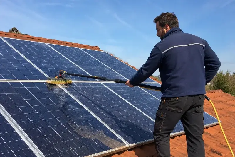 Nettoyage et entretien de panneaux solaires à Ponet-et-Saint-Auban