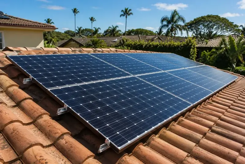 Installation de panneaux solaires à Ponet-et-Saint-Auban